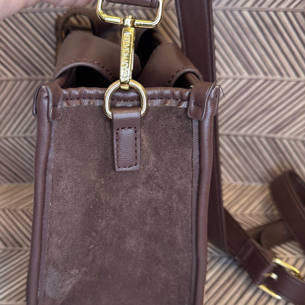 Steve Madden Stylish Patchwork Crossbody Bag In B… - image 7